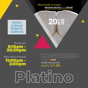 Boleto acceso Platino - Congreso Internacional Amalon 2023